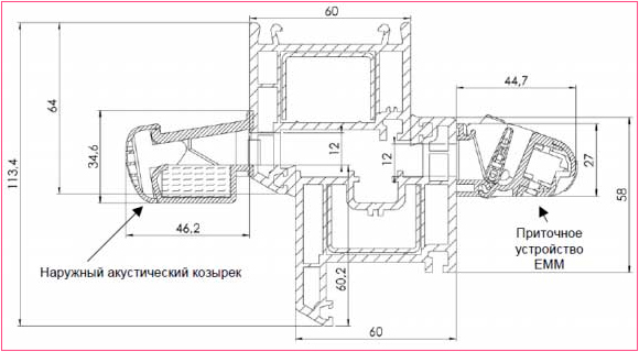 Клапан aereco eha2