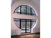 Круглые и арочные окна Rehau в г. Харьков